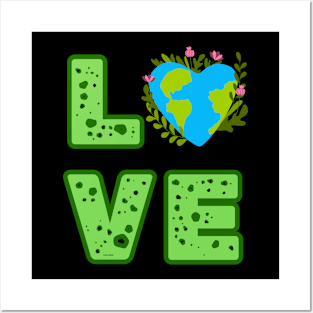 Love World Earth Day 2024 Everyday Posters and Art